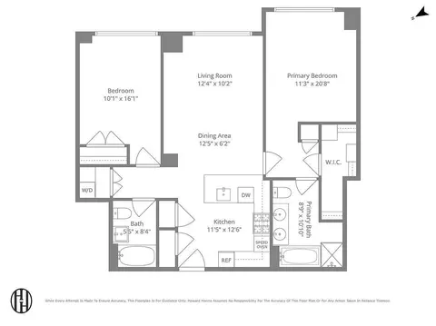 212 Warren St #5N, New York, NY 10282