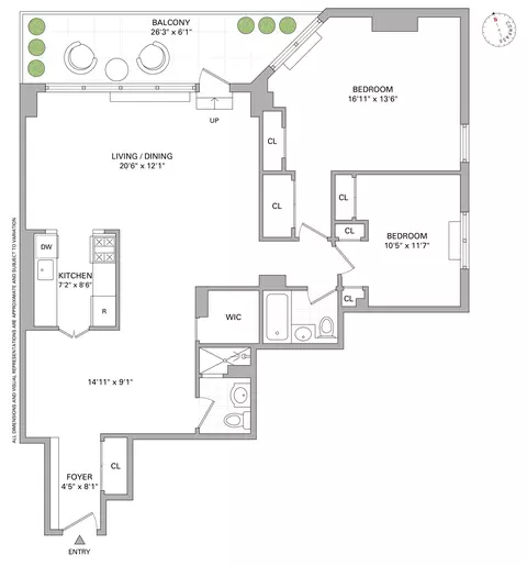 305 E 24th St #18C, New York, NY 10010