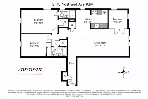 3178 Nostrand Ave #3M, Brooklyn, NY 11229