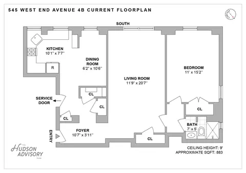 545 W End Ave #4B, New York, NY 10024