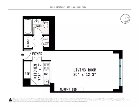 2025 Broadway #29G, New York, NY 10023