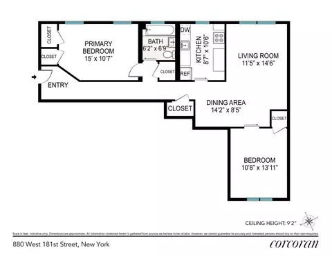 880 W 181st St #4E, New York, NY 10033