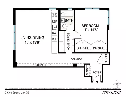 2 King St #7E, New York, NY 10012
