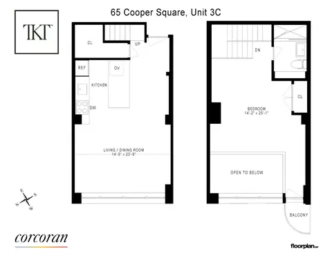 65 Cooper Sq #3/C, New York, NY 10003