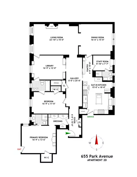 655 Park Ave #2D, New York, NY 10065