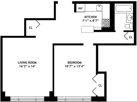 130 W 67th St #22H, New York, NY 10023