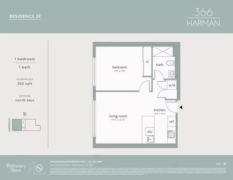 366 Harman St #1-A, Brooklyn, NY 11237
