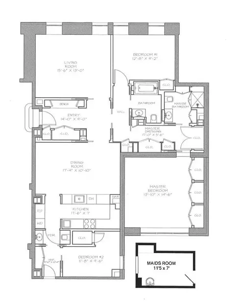 325 E 57th St #1A, New York, NY 10022