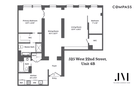 525 W 22nd St #4B, New York, NY 10011