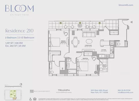 500 W 45th St #210, New York, NY 10036