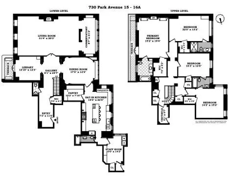 730 Park Ave #15/16A, New York, NY 10021