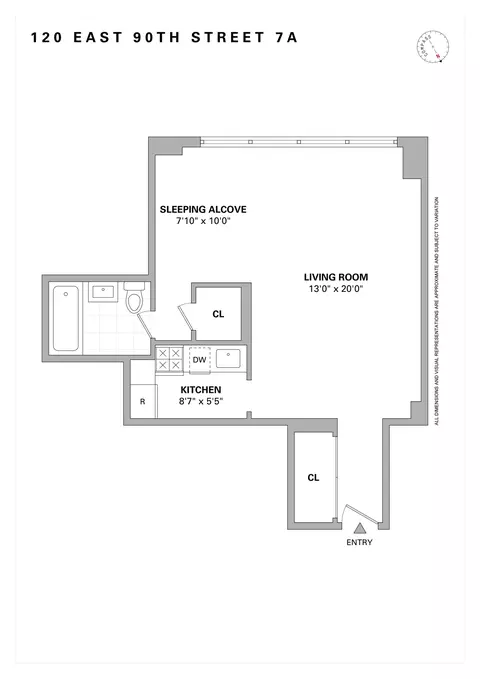 120 E 90th St #7A, New York, NY 10128