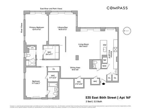 535 E 86th St #16F, New York, NY 10028