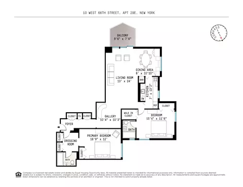 10 W 66th St #29E, New York, NY 10023