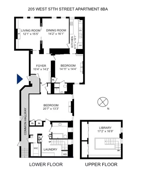 205 W 57th St #8BA, New York, NY 10019