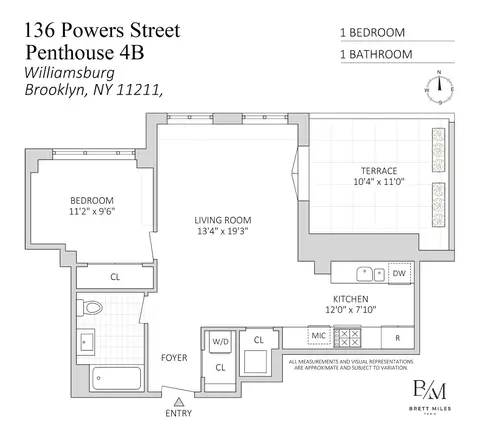 136 Powers St #4B, Brooklyn, NY 11211