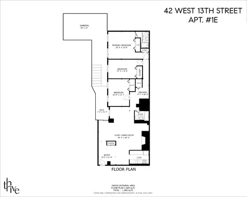 42 W 13th St #1E, New York, NY 10011