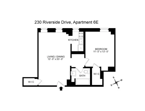 230 Riverside Dr #6E, New York, NY 10025