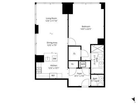 247 W 46th St #2204, New York, NY 10036