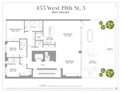 455 W 19th St #3, New York, NY 10011