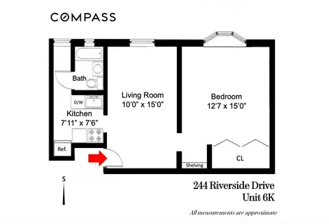 244 Riverside Dr #6K, New York, NY 10025