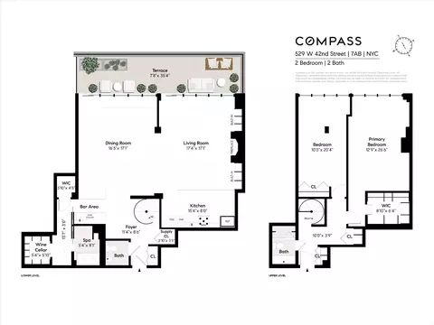 529 W 42nd St #7A, New York, NY 10036