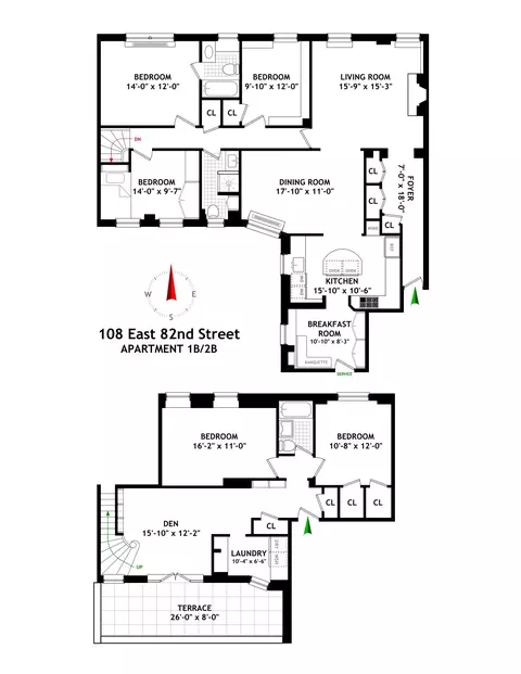 108 E 82nd St #1B/2B, New York, NY 10028