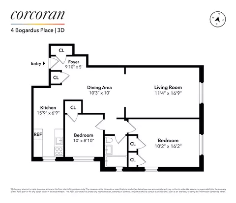 4 Bogardus Pl #3D, New York, NY 10040