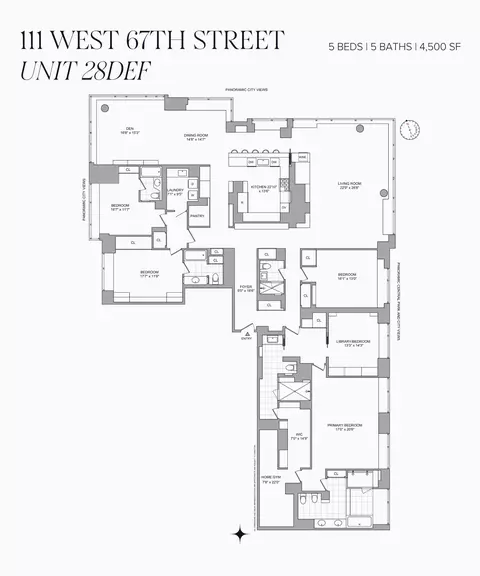 111 W 67th St #28DEF, New York, NY 10023