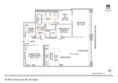 30 Main St #8H, Brooklyn, NY 11201