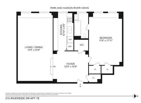 315 Riverside Dr #7E, New York, NY 10025
