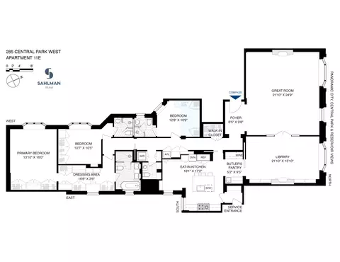 285 Central Park W #11E, New York, NY 10024
