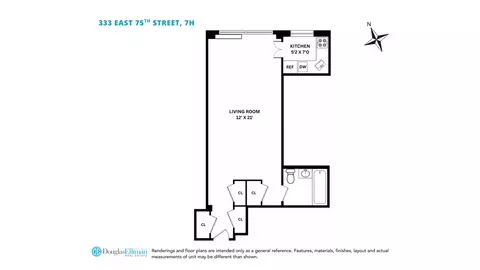 333 E 75th St #7H, New York, NY 10021