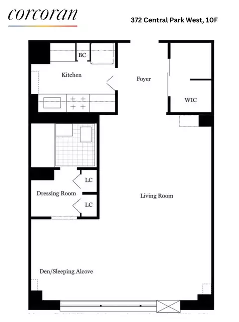 372 Central Park W #10F, New York, NY 10025