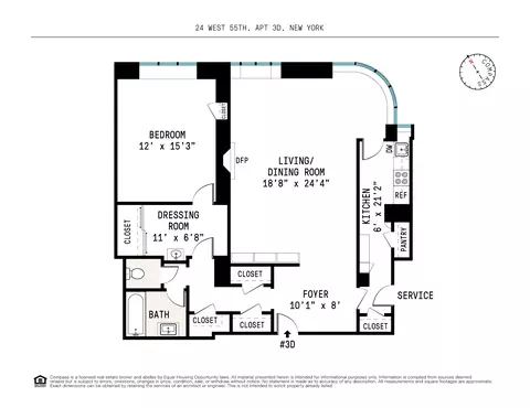 24 W 55th St #3D, New York, NY 10019