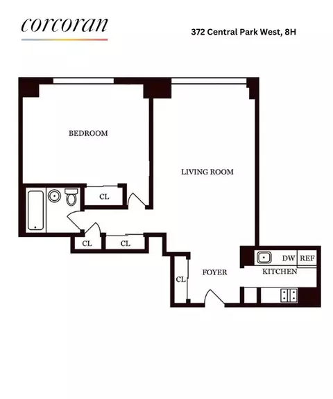 372 Central Park W #8H, New York, NY 10025