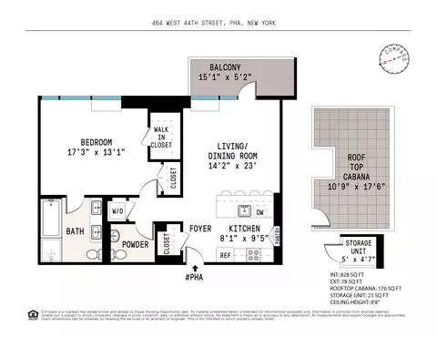 464 W 44th St #PHA, New York, NY 10036
