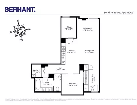 20 Pine St #1205, New York, NY 10005