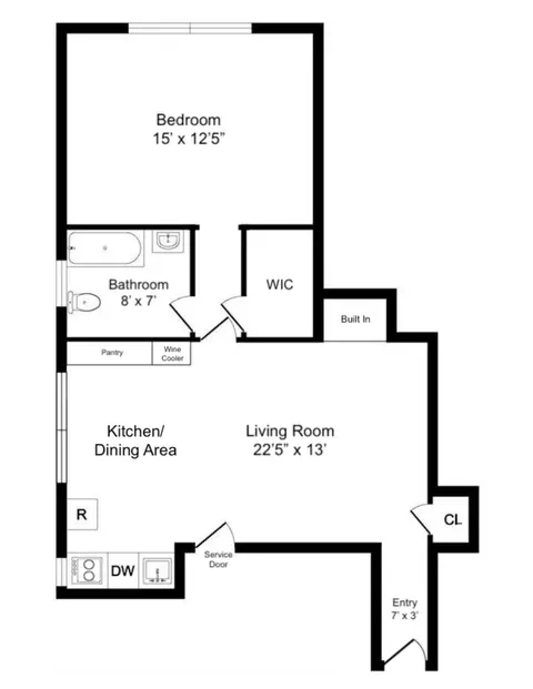 440 W End Ave #8F, New York, NY 10024