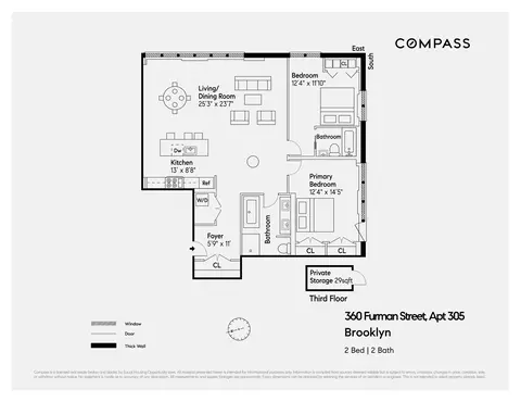 360 Furman St #305, Brooklyn, NY 11201