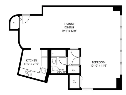 1020 Grand Concourse #20B, New York City, NY 10452