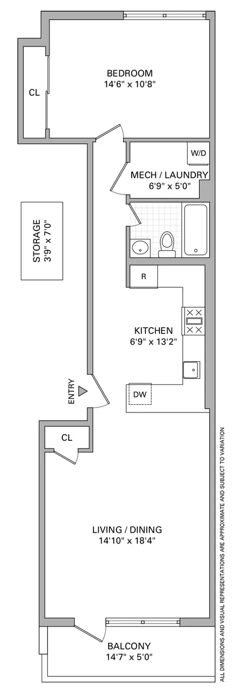 33-37 Madison St #2B, Brooklyn, NY 11238