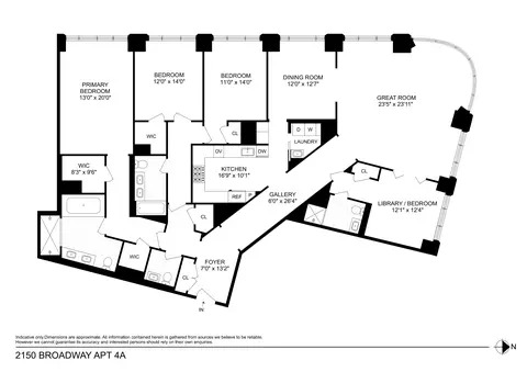 2150 Broadway #4A, New York, NY 10023