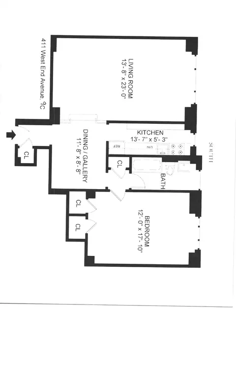 411 W End Ave #9C, New York, NY 10024