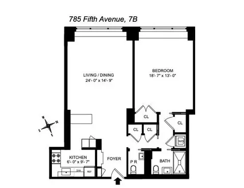785 5th Ave #7B, New York, NY 10022