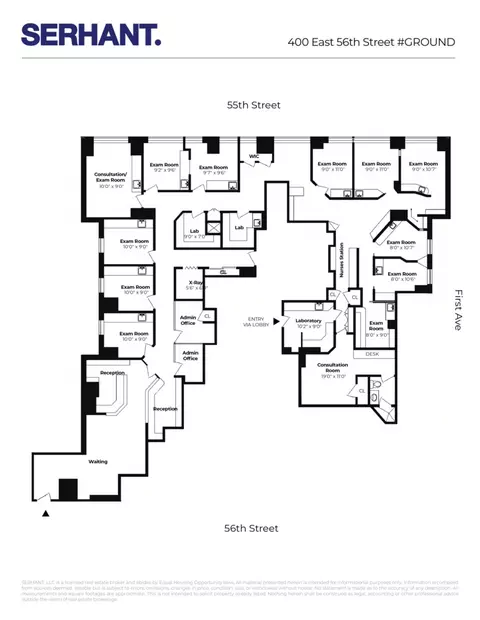 400 E 56th St #MEDICAL, New York, NY 10022