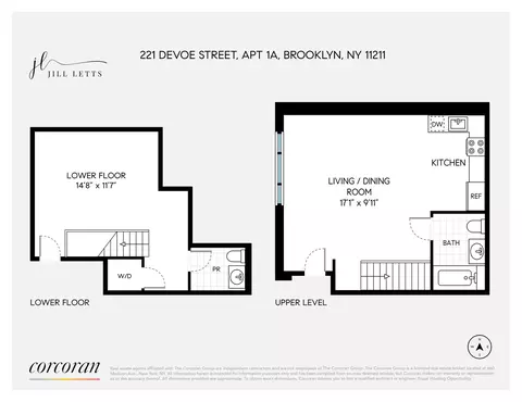 221 Devoe St #1A, Brooklyn, NY 11211