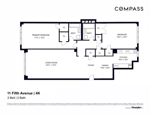 11 5th Ave #4K, New York, NY 10003