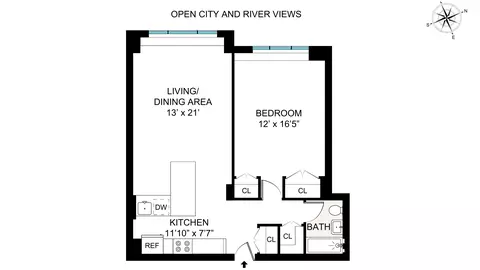 77 7th Ave #17H, New York, NY 10011