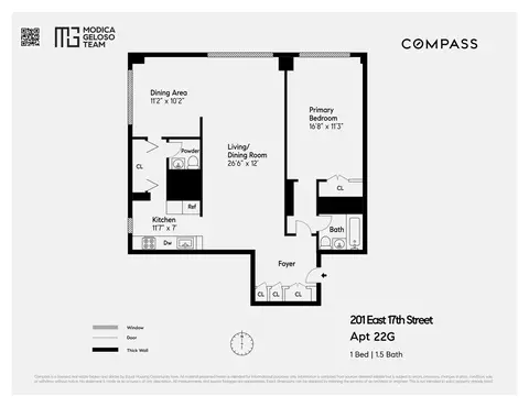 201 E 17th St #22G, New York, NY 10003